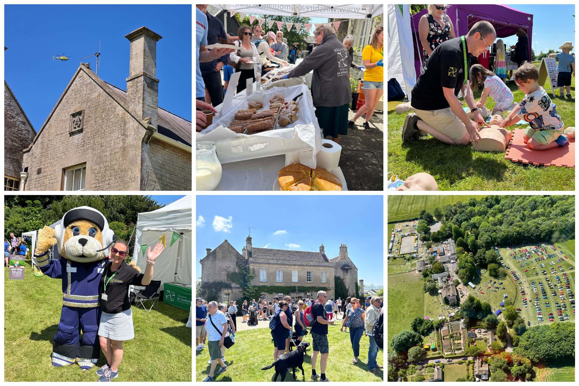 A collection of images from Middlewick House 