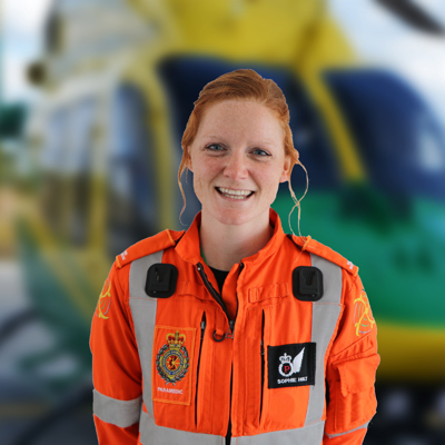 Paramedic Sophie Holt