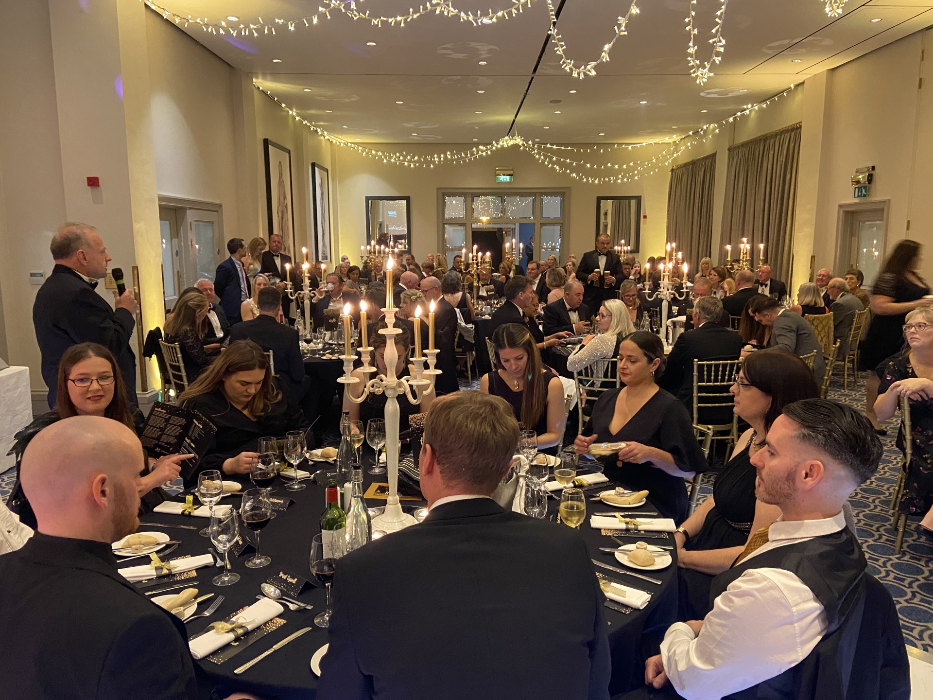 Attendees of the charity's 30th birthday ball held at Bowood House