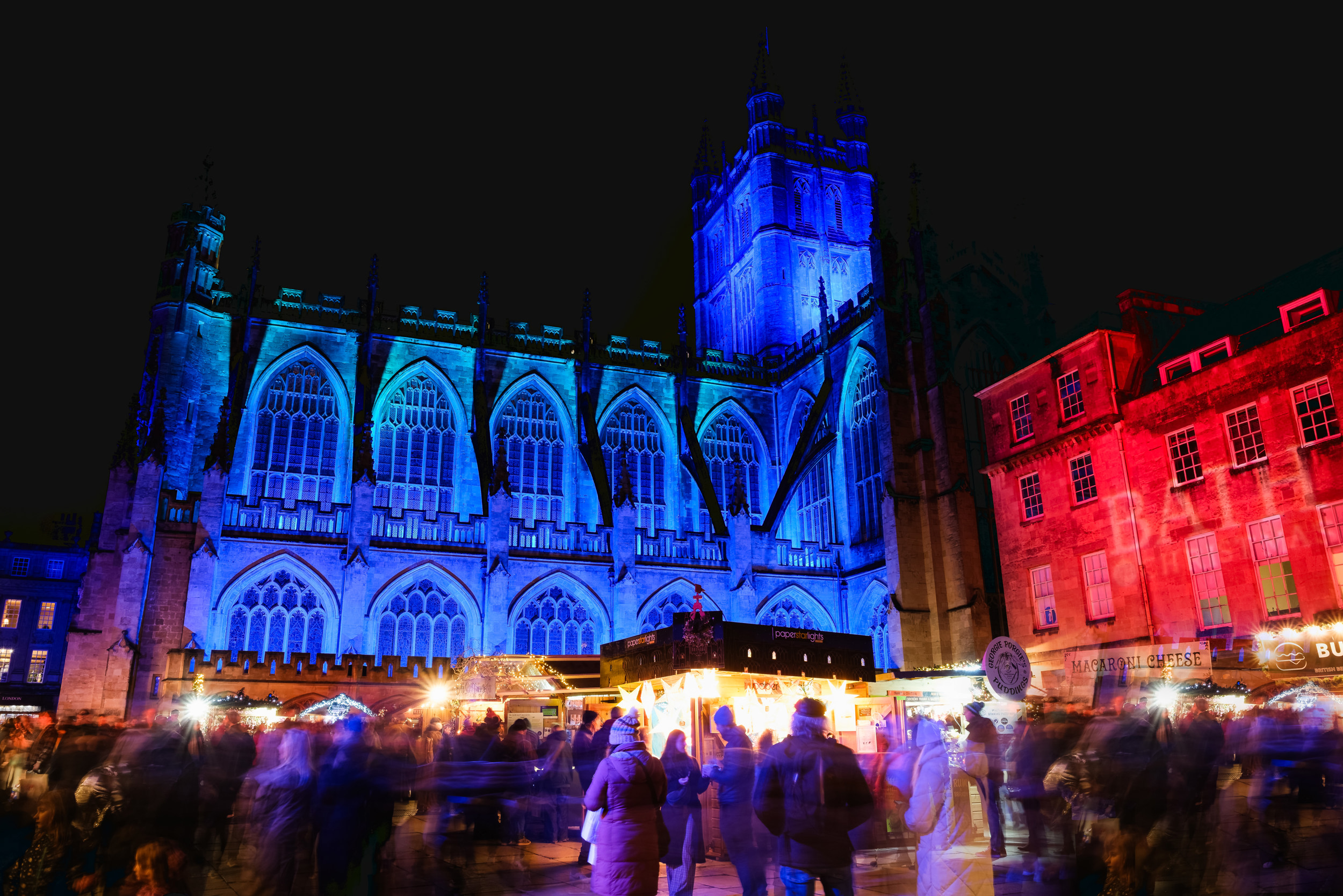 Bath Abbey in Carols in the Abbey