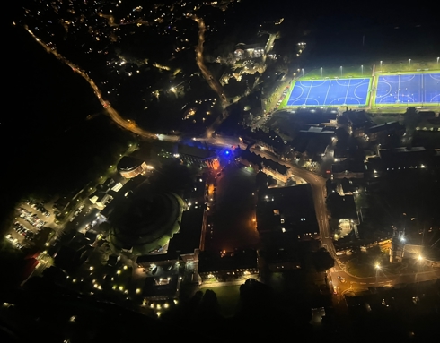 Aerial photo of Marlborough College