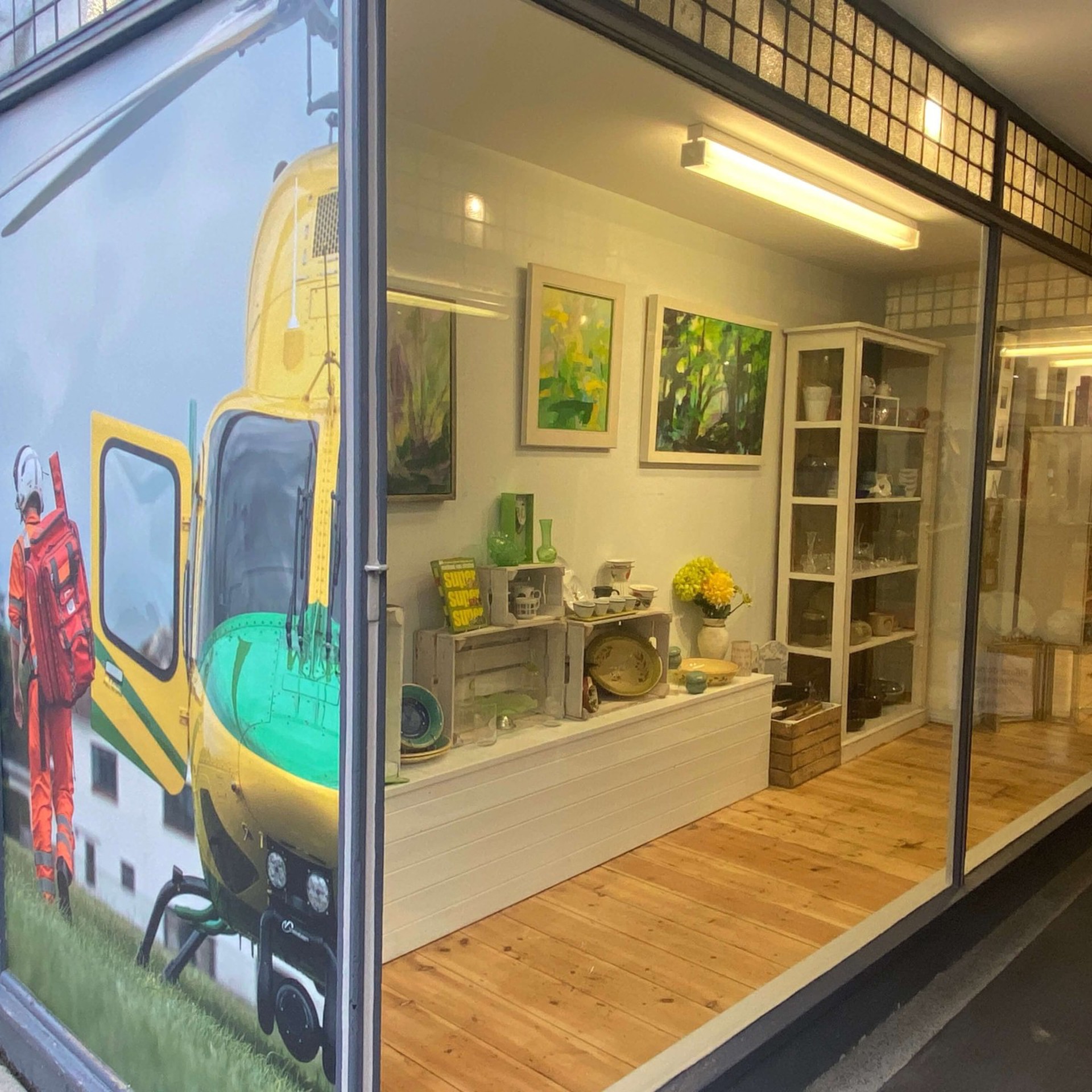 An image of the entrance of the Wiltshire Air Ambulance Charity Shop in Devizes An image of the entrance of the Wiltshire Air Ambulance Charity Shop in Devizes